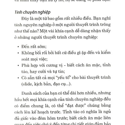 Nâng Cao Kỹ Năng Thuyết Trình