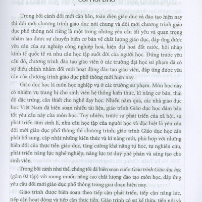 Giáo Trình Giáo Dục Học - Tập 2