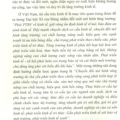 Tái Cấu Trúc Kinh Tế Vùng Bắc Trung Bộ