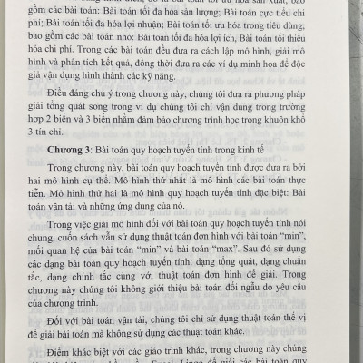 Sách - Giáo Trình Toán Kinh Tế