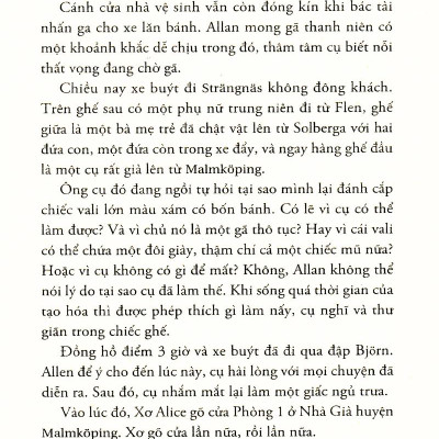 Ông Trăm Tuổi Trèo Qua Cửa Số Và Biến Mất (Tái Bản 2023)