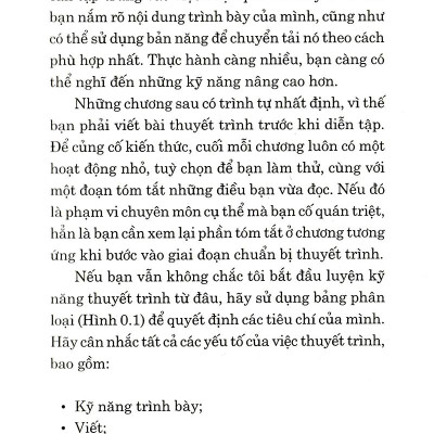 Nâng Cao Kỹ Năng Thuyết Trình