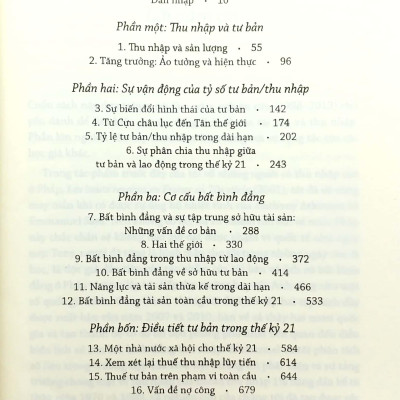 Tư Bản Thế Kỷ 21 - Le Capital Au XXIe SièCle