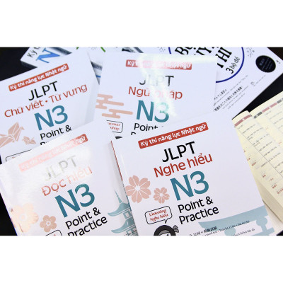 Kỳ thi năng lực Nhật ngữ: Point & Practice N3 - Ngữ pháp