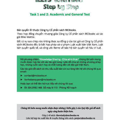 Ielts Writing Step By Step (Bộ Sách Ielts Mike)