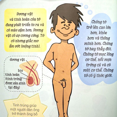 Giáo Dục Giới Tính Tuổi Dậy Thì - Bí Mật Của Con Trai (Tái Bản 2021)