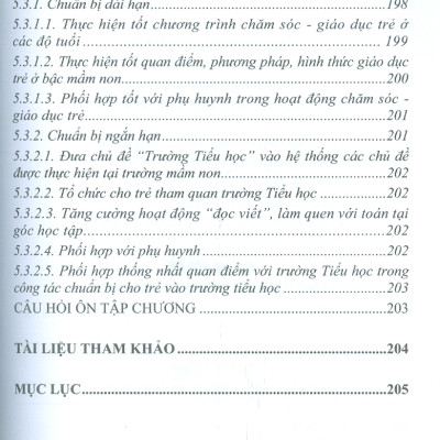 Giáo Trình Giáo Dục Học Mầm Non 