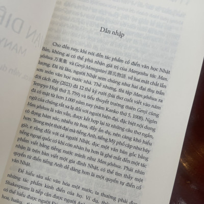 VẠN DIỆP TẬP – Nguyễn Nam Trân dịch – Tao Đàn – Nxb Hội Nhà Văn (Bìa mềm) 