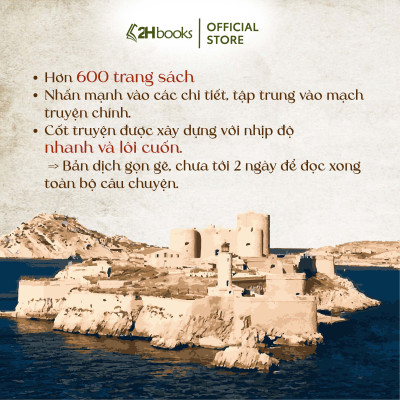 Sách Bá Tước Monte Cristo bìa cứng, Văn học kinh điển của Alexandre Dumas, tái bản mới nhất 2025