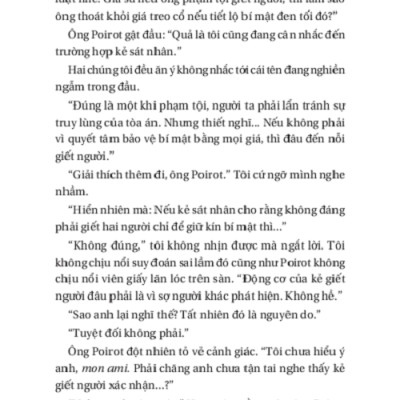 ĐÊM YÊN TĨNH - Agatha Christie - Quang Kường dịch – NXB Trẻ