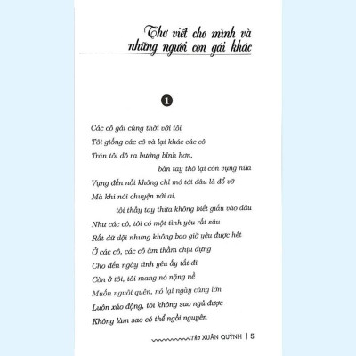 Sách - Thơ Xuân Quỳnh  - Huy Hoàng