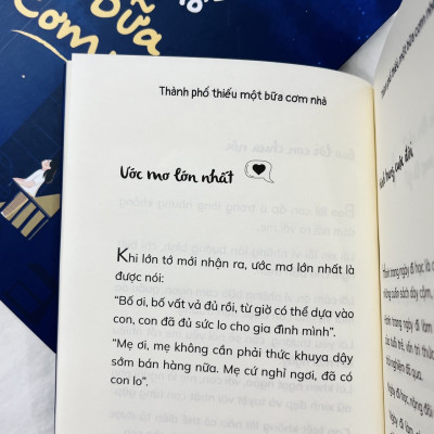 Sách Thành Phố Thiếu Một Bữa Cơm Nhà - Hồng Nhung & Mỹ Hưng