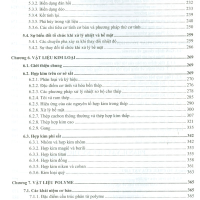 (Giáo trình) Vật Liệu Kỹ Thuật - Tập 1 (Chế tạo, cấu trúc, tính chất, lựa chọn và ứng dụng)