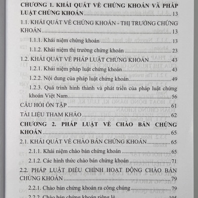 Sách - Giáo Trình Luật Chứng Khoán