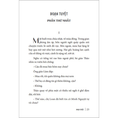 Đoạn Tuyệt (Bìa Mềm)