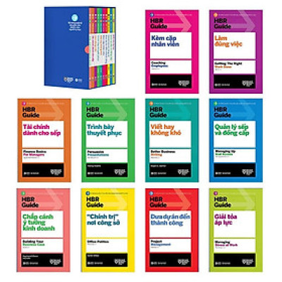 Sách HBR Guide 2021: Kỹ Năng Quản Lý Chuyên Sâu Từ Harvard Business Review ( Bộ 10 cuốn + tặng kèm boxset) - Alphabooks