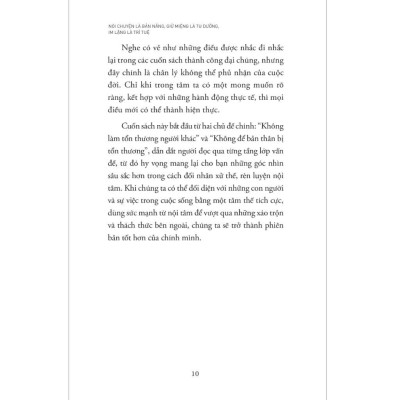 Sách - Nói Chuyện Là Bản Năng, Giữ Miệng Là Tu Dưỡng, Im Lặng Là Trí Tuệ - Tập 2 - 1980Books