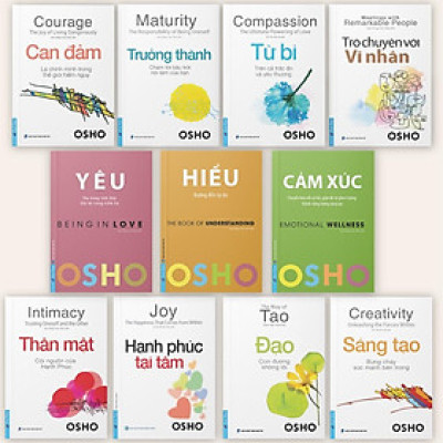 Combo OSHO Trọn Bộ 11 Cuốn - Bản Quyền