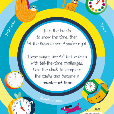 How to Tell the Time: A Lift-the-flap Guide to Telling the Time (Board book)