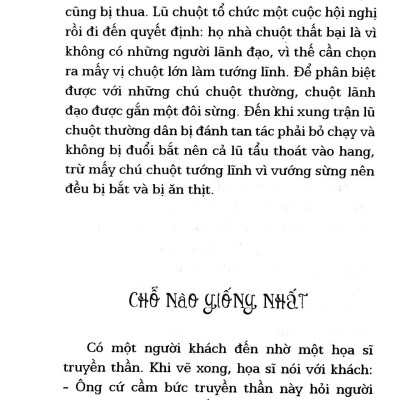 Truyện Ngụ Ngôn Thế Giới Chọn Lọc - Chiếc Ghế Xấu Hổ