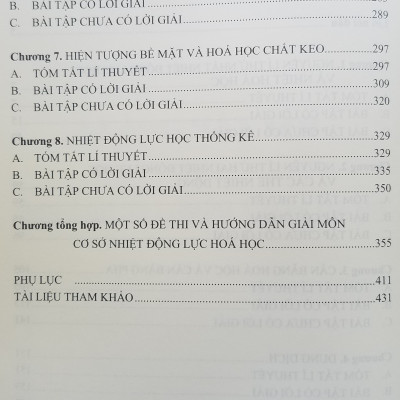 Bài Tập Hóa Lí Tập 2: Cơ Sở Nhiệt Động Lực Hóa Học