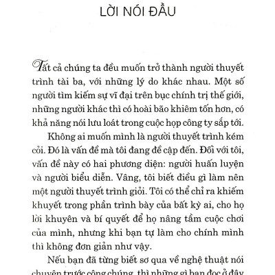 Nâng Cao Kỹ Năng Thuyết Trình