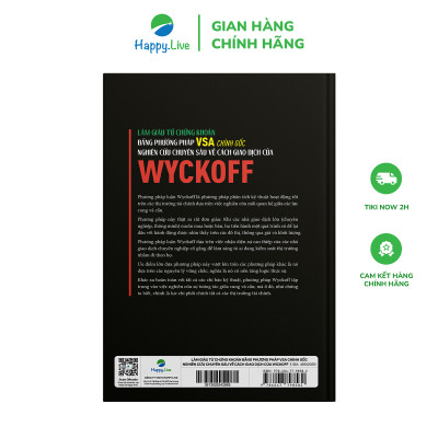 Bộ sách giao dịch theo Wyckoff - Làm giàu từ chứng khoán bằng phương pháp VSA chính gốc - Happy Live