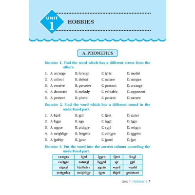 Sách - Global Success Vở Bài Tập Tiếng Anh Lớp 7 - Có Đáp Án - Tập 1 - Minh Thắng