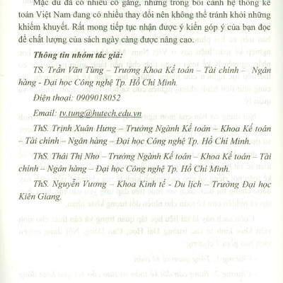 Nguyên Lý Kế Toán