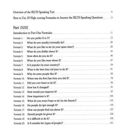31 High-Scoring Formulas To Answer The Ielts Speaking Questions