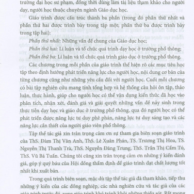Giáo Trình Giáo Dục Học - Tập 2