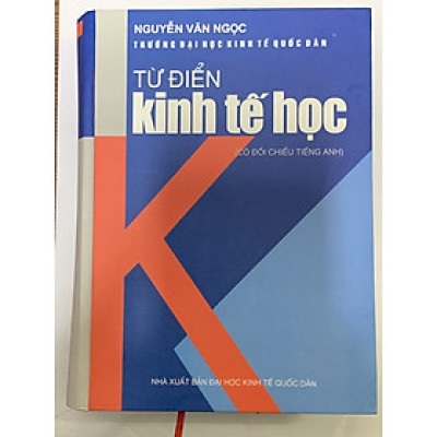 Sách - Từ Điển Kinh Tế Học - Nguyễn Văn Ngọc