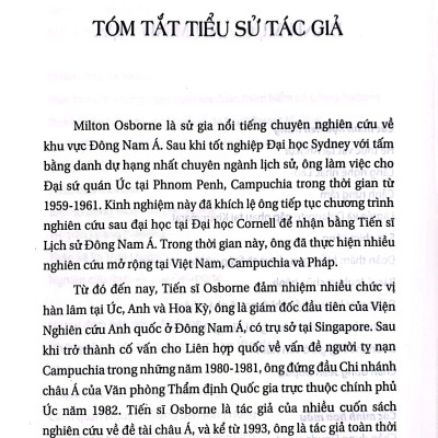 Con Đường Thủy Vào Trung Hoa - Tác Giả Milton Osborne (PN)