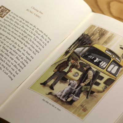 Sách - Ấn bản giới hạn Con Bim trắng tai đen - Bìa da microfiber - Đông A