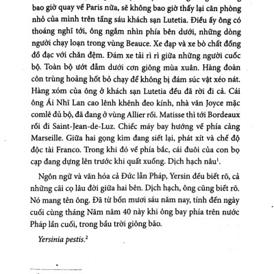 Yersin - Peste & Cholera