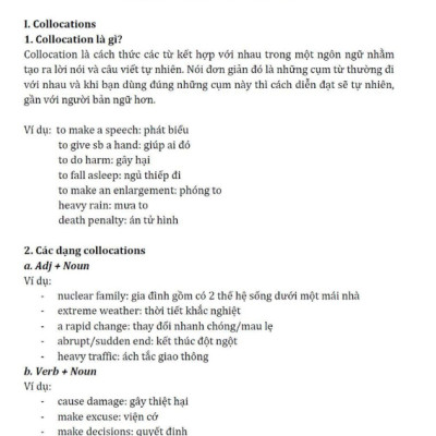 [ Sách Tiếng Anh cô Trang Anh ] 2000 English Collocation and Idioms