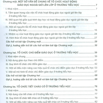 Tổ Chức Hoạt Động Ngoài Giờ Lên Lớp Ở Trường Tiểu Học