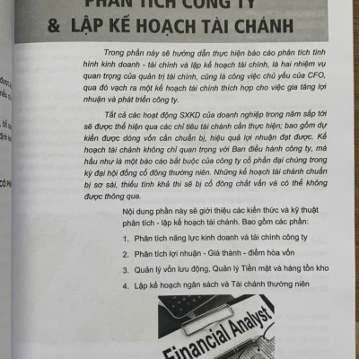 CFO Quản Trị Tài Chính Công Ty Cổ Phần