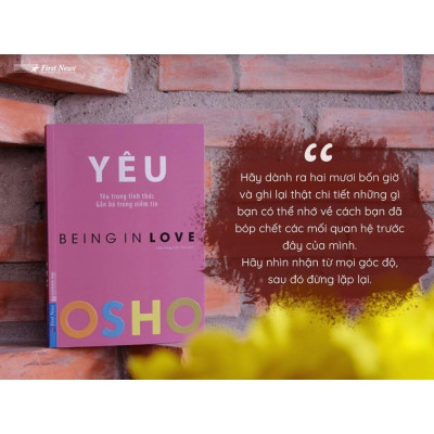 OSHO Yêu (Yêu Trong Tỉnh Thức, Gắn Bó Trong Niềm Tin) -Bản Quyền