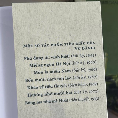 Sách - Miếng ngon Hà Nội (Việt Nam danh tác) (Nhã Nam HCM)