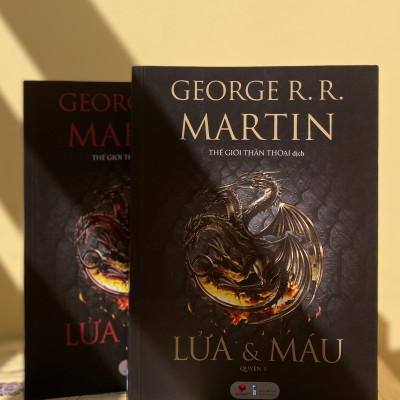 Sách - Lửa Và Máu - Bộ 2 Tập - "House of the Dragon - Gia tộc rồng" 