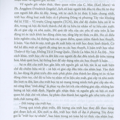 Giáo Trình Triết Học