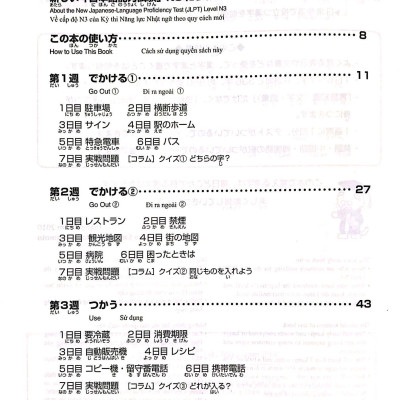Luyện Thi Năng Lực Nhật Ngữ N3 - Hán Tự (Tái Bản)
