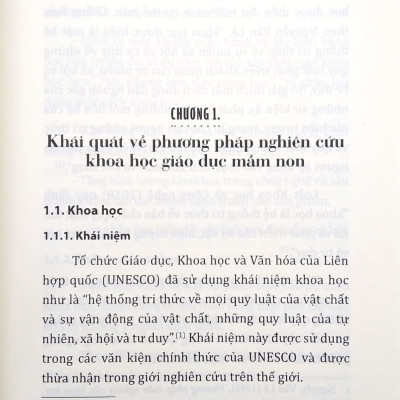 Giáo Trình Phương Pháp Nghiên Cứu Khoa Học Giáo Dục Mầm Non