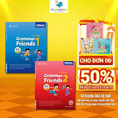Combo Sách Grammar Friends tập 1 + tập 2