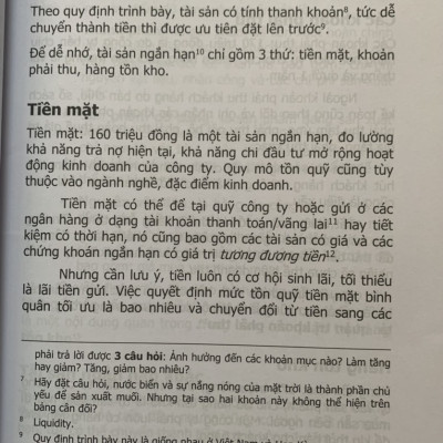 Tài chính kế toán dành cho nhà quản trị