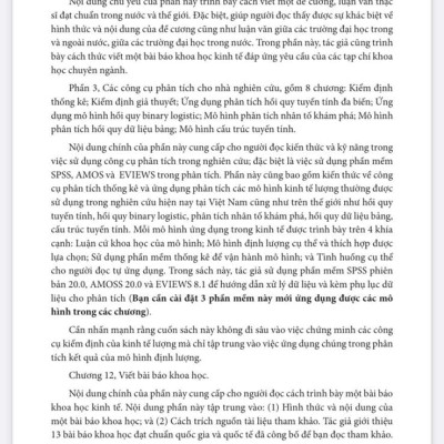 Phương pháp nghiên cứu kinh tế và viết luận văn thạc sĩ & luận án tiến sĩ