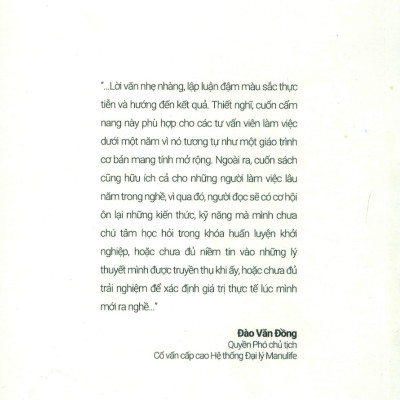 Đừng bán bảo hiểm hãy trao giải pháp