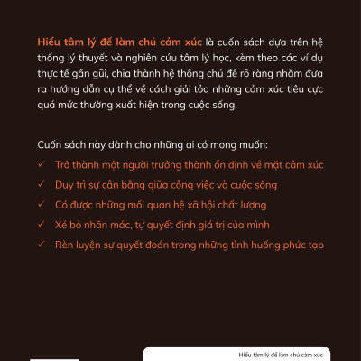 Hiểu Tâm Lý Để Làm Chủ Cảm Xúc