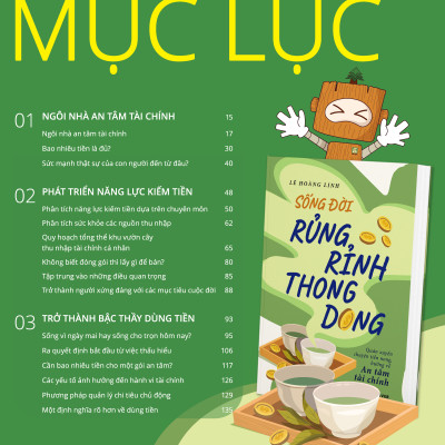 Sách - Sống Đời Rủng Rỉnh Thong Dong - Quán Xuyến Chuyện Tiền Nong, Hướng Về An Tâm Tài Chính - GIVER - NHBOOK